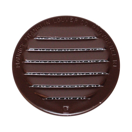 Maurice Franklin Lou Maurice Franklin Louver 1.5 in. W X 1.5 in. L Gloss Brown Aluminum Mini Louver RLB-100  1.5